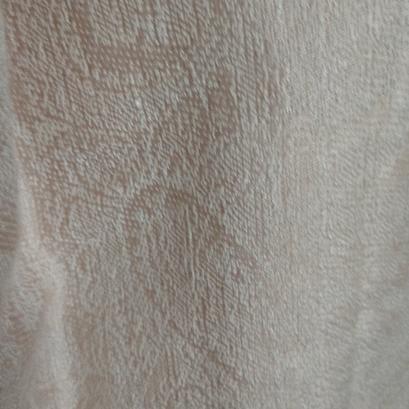 CHRISTMAS Copy SILK Blend PALE Dusty Pink Pashima NWOT - Picture 2 of 5